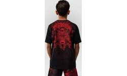 Venum Wolf Atak Kids T-Shirt - Black/Red