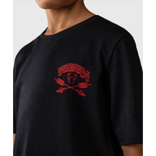 Venum Wolf Atak Kids T-Shirt - Black/Red