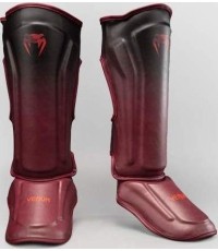 Venum Spectre Shin Guards - Black/Red