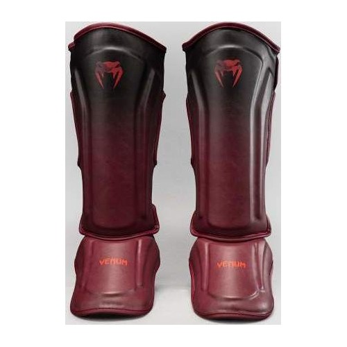 Venum Spectre Shin Guards - Black/Red