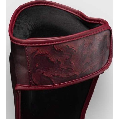 Venum Spectre Shin Guards - Black/Red