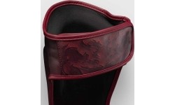 Venum Spectre Shin Guards - Black/Red