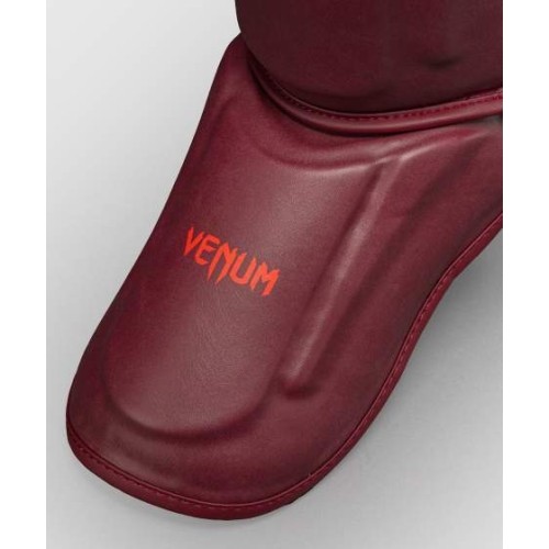 Venum Spectre Shin Guards - Black/Red