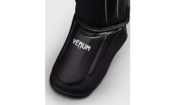 Venum Stealth Shin Guards - Black/White