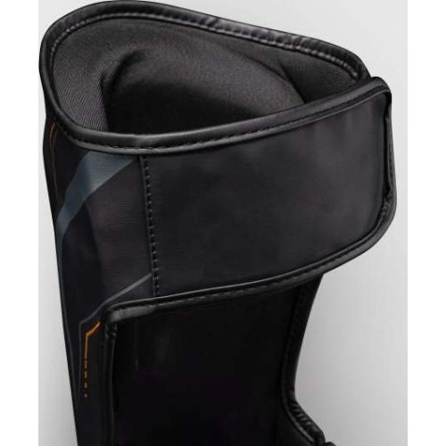 Venum Streamline Shin Guards - Black/Gold