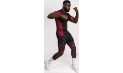 Venum x Assassin’s Creed Shadows Men’s Short Sleeve Rashguard - Burgundy/Black
