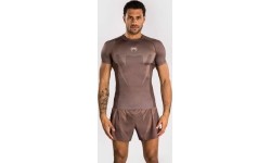 Venum No Gi Rashguards - Chocolate Brown