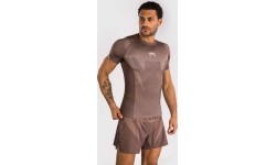 Venum No Gi Rashguards - Chocolate Brown