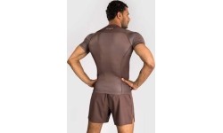 Venum No Gi Rashguards - Chocolate Brown