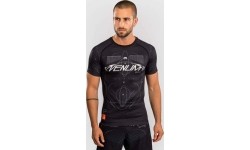 Venum Eclipse Short Sleeve Rashguard - Black/Ivory