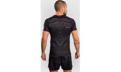 Venum Eclipse Short Sleeve Rashguard - Black/Ivory