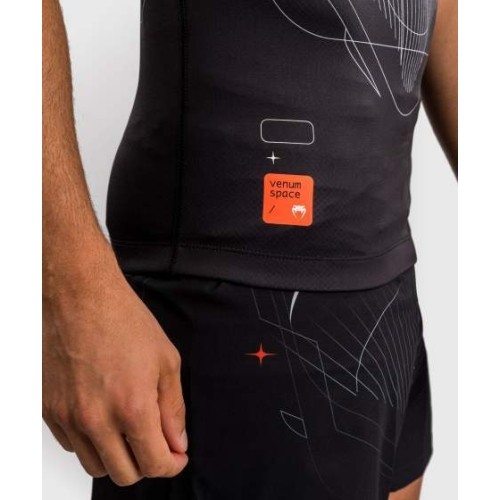 Venum Eclipse Short Sleeve Rashguard - Black/Ivory