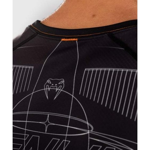 Venum Eclipse Short Sleeve Rashguard - Black/Ivory