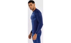 Venum Technical 3.0 Long Sleeve Rashguard - Night Blue