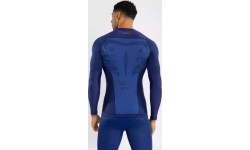 Venum Technical 3.0 Long Sleeve Rashguard - Night Blue