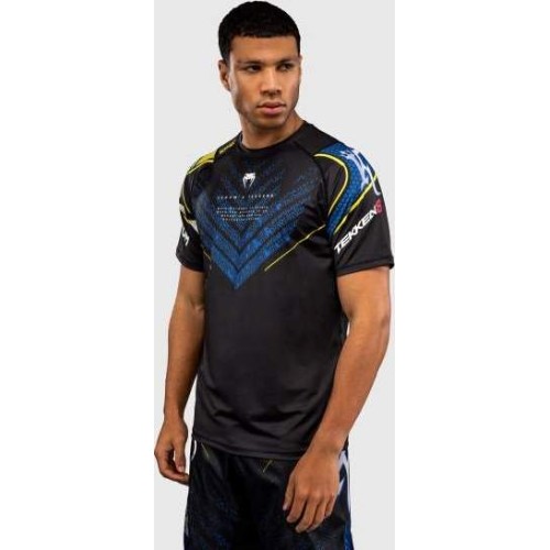 Venum x TEKKEN 8 Dry-Tech T-Shirt - King - Black/Yellow