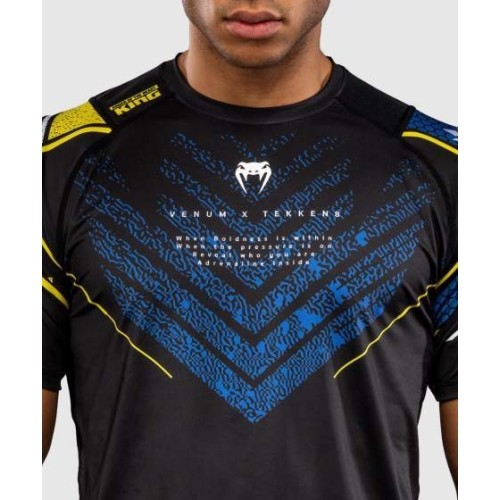 Venum x TEKKEN 8 Dry-Tech T-Shirt - King - Black/Yellow
