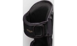 Venum Impact Evo Scales Shin Guards - Dark Grey