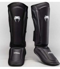 Venum Streamline Shin Guards - Black/White