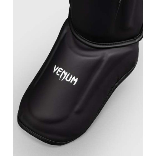 Venum Streamline Shin Guards - Black/White