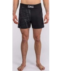 Karate Combat by Venum Fight Shorts - Black/Grey