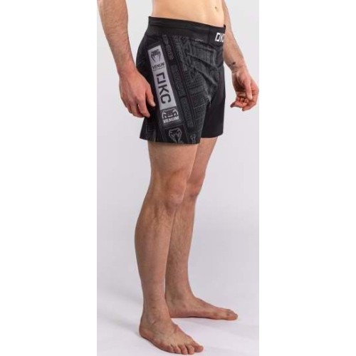 Karate Combat by Venum Fight Shorts - Black/Grey