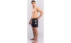Karate Combat by Venum Fight Shorts - Black/Grey