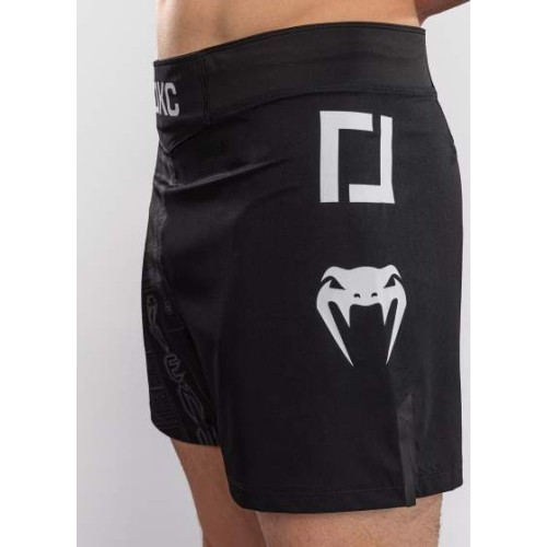 Karate Combat by Venum Fight Shorts - Black/Grey