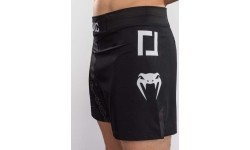 Karate Combat by Venum Fight Shorts - Black/Grey