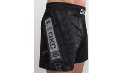 Karate Combat by Venum Fight Shorts - Black/Grey