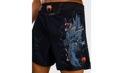 Venum Thunder Dragon Fightshorts - Black/Grey/Copper