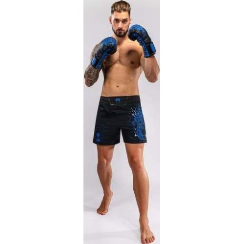 Venum Thunder Dragon Fightshorts - Black/Royal Blue