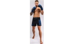 Venum Thunder Dragon Fightshorts - Black/Royal Blue