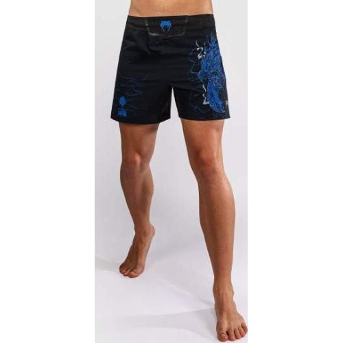 Venum Thunder Dragon Fightshorts - Black/Royal Blue