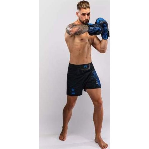 Venum Thunder Dragon Fightshorts - Black/Royal Blue