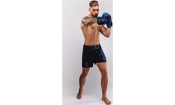 Venum Thunder Dragon Fightshorts - Black/Royal Blue