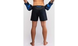 Venum Thunder Dragon Fightshorts - Black/Royal Blue