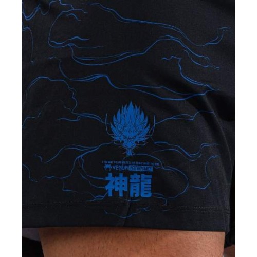 Venum Thunder Dragon Fightshorts - Black/Royal Blue