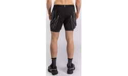 Venum Midnight Fury Training Shorts - Black/Grey/Silver