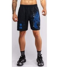 Venum Thunder Dragon Training Shorts - Black/Royal Blue