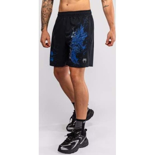 Venum Thunder Dragon Training Shorts - Black/Royal Blue