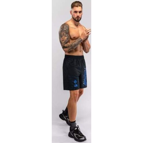 Venum Thunder Dragon Training Shorts - Black/Royal Blue