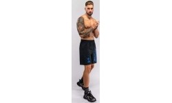 Venum Thunder Dragon Training Shorts - Black/Royal Blue
