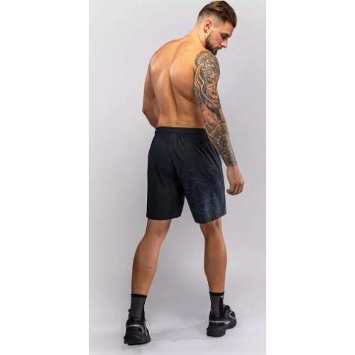 Venum Thunder Dragon Training Shorts - Black/Royal Blue