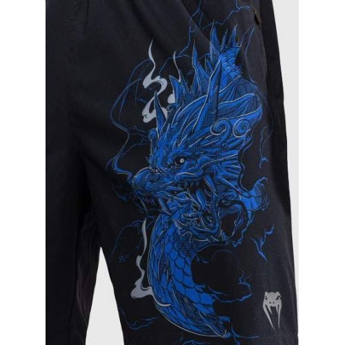 Venum Thunder Dragon Training Shorts - Black/Royal Blue