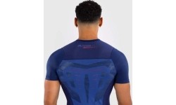 Venum Technical 3.0 Short Sleeve Rashguard - Night Blue