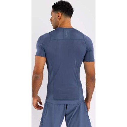 Venum G-Fit Air Men's Short Sleeve Rashguard - Foggy Blue