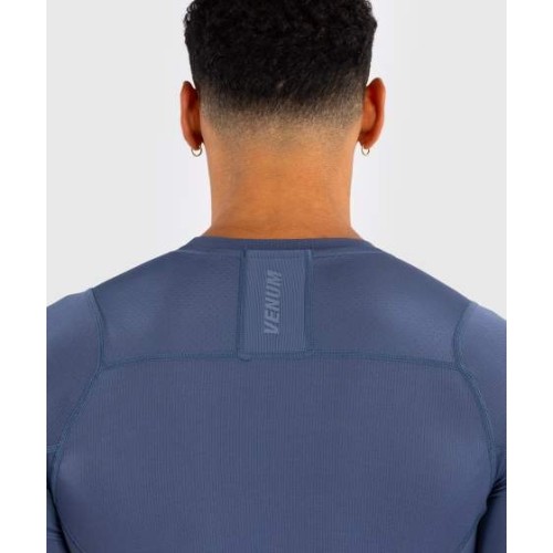 Venum G-Fit Air Men's Short Sleeve Rashguard - Foggy Blue