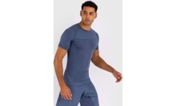 Venum G-Fit Air Men's Short Sleeve Rashguard - Foggy Blue