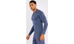 Venum G-Fit Air Men's Long Sleeve Rashguard - Foggy Blue